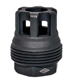 Yankee Hill 4401MB24 sRx QD Mini Muzzle Brake 9mm 5/8x24 Black Phosphate Steel