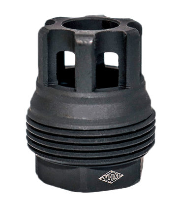 Yankee Hill 4401MB24 sRx QD Mini Muzzle Brake 9mm 5/8x24 Black Phosphate Steel