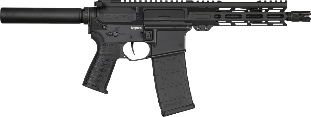 CMMG Banshee Mk4 .300 Blackout 8" 30+1 Semi-Auto Pistol