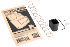 Strike Industries EMP-P320 Enhanced Magazine Plate 9mm Luger +5-Rd Black Polymer for Sig P320