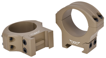 Warne HyperLite 34mm High Scope Rings - Dark Earth Cerakote