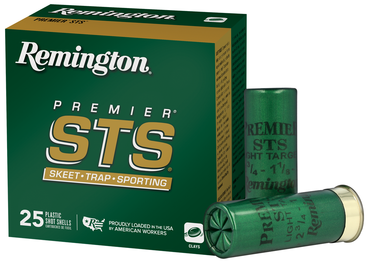 Remington Ammunition Premier STS 12 Gauge 2.75" 1 1/8 oz 9 Shot 25 Rd - Box or Case