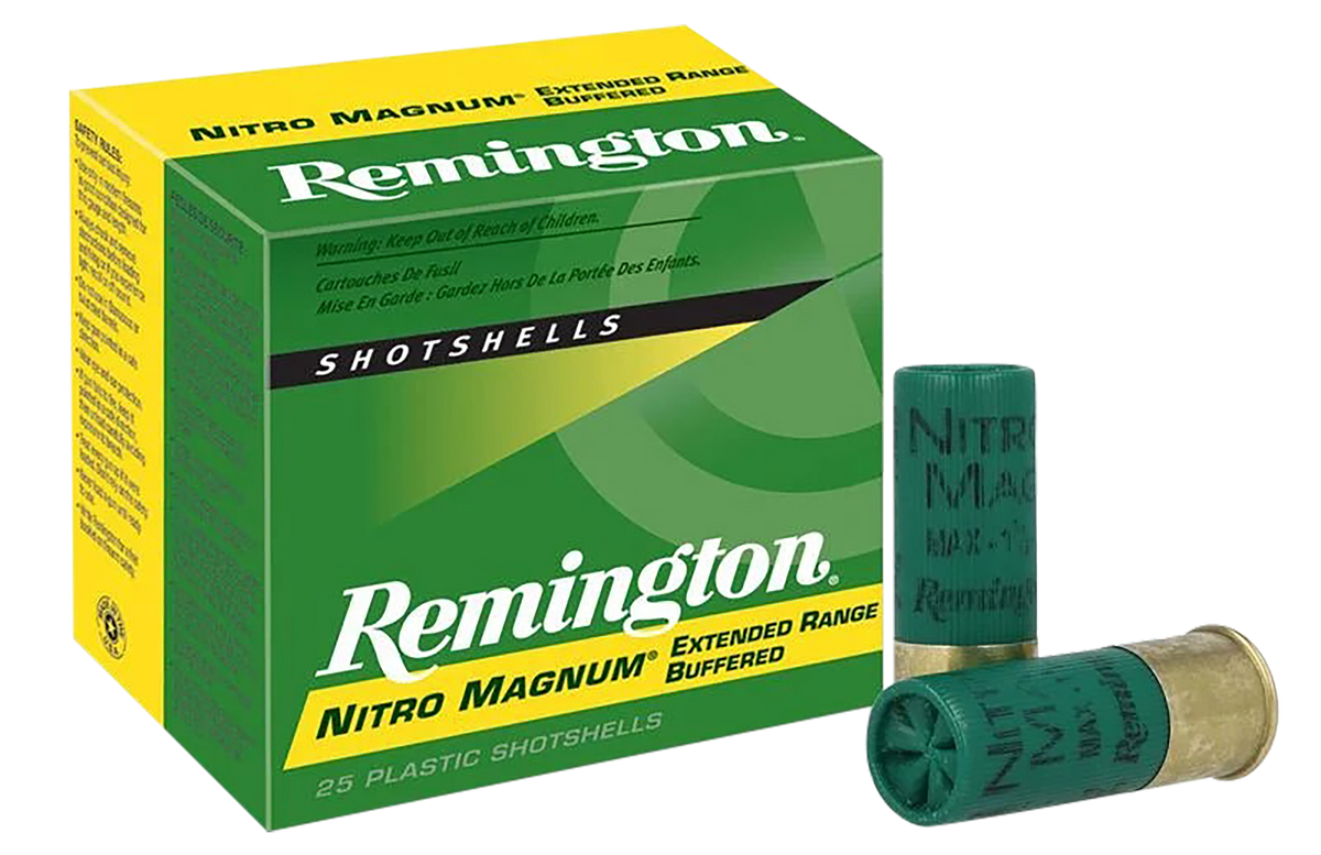 Remington Ammunition Nitro Magnum 12 Gauge 2.75" 1 1/2 oz #2 Shot - Box or Case