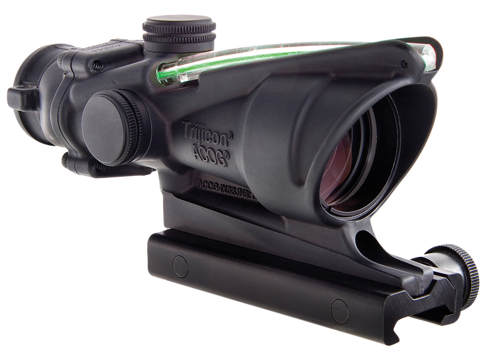 Trijicon 100209 ACOG 4x32mm Green Crosshair .223/5.56 BDC Riflescope - Black Hardcoat Anodized