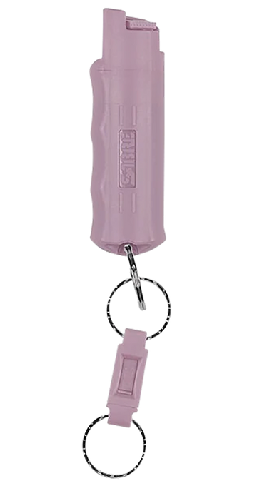 Sabre Hard Case Pepper Spray Lavender 25 Bursts w/UV Dye - Key Ring