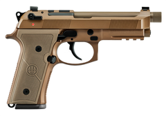 Beretta M9A4 Centurion 9mm Luger 4.80" 15+1 DA/SA Pistol - FDE Cerakote
