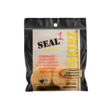 Seal 1 Seal SKINZ SS-10 .270-.30 Cal 1.75" Cotton Cleaning Patches