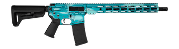 Shark Coast Tactical Anime-15 5.56 NATO 16" 10+1 Semi-Auto AR-15 Rifle - CA Compliant - Bronze Cerakote