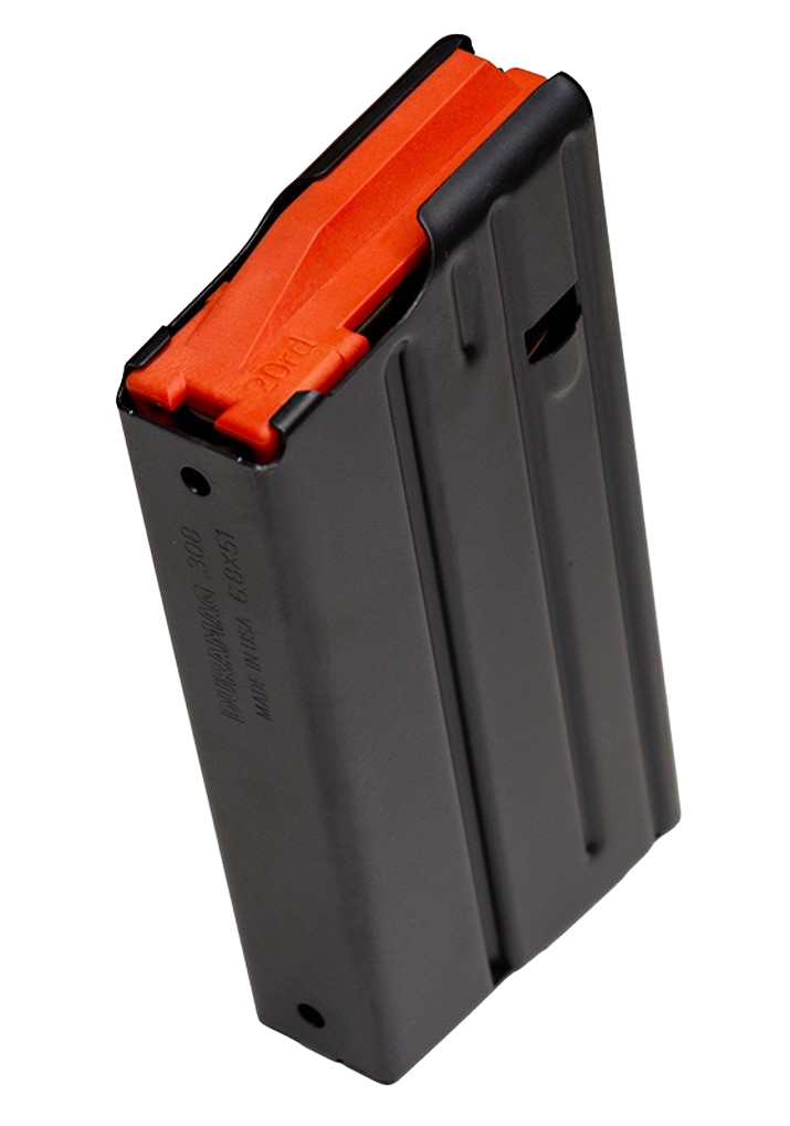 C Products Defense Inc DURAMAG 20rd .308/6.8x51mm Stainless Steel AR-10 Magazine
