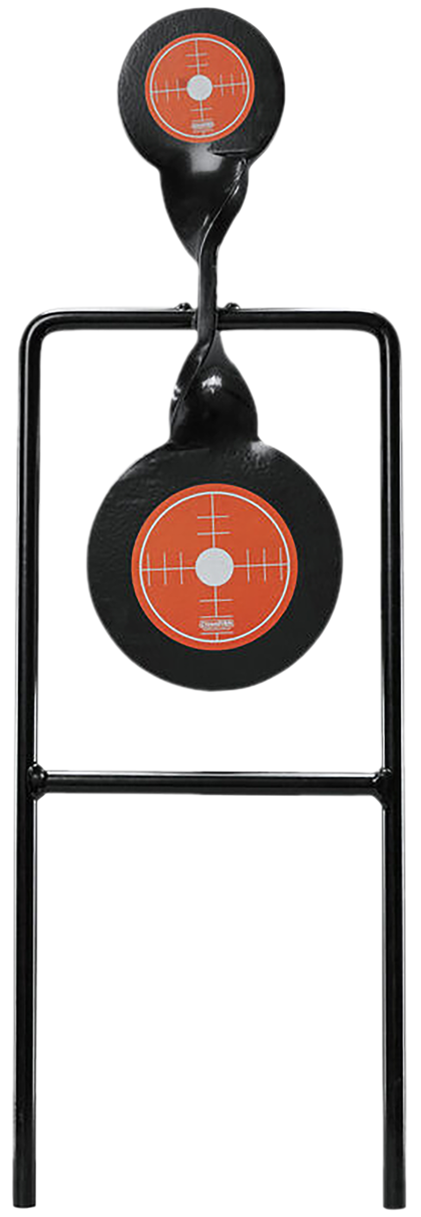 Champion Targets 40875 Gong Spinner Target 3" / 4.7" Black/Orange Steel Standing