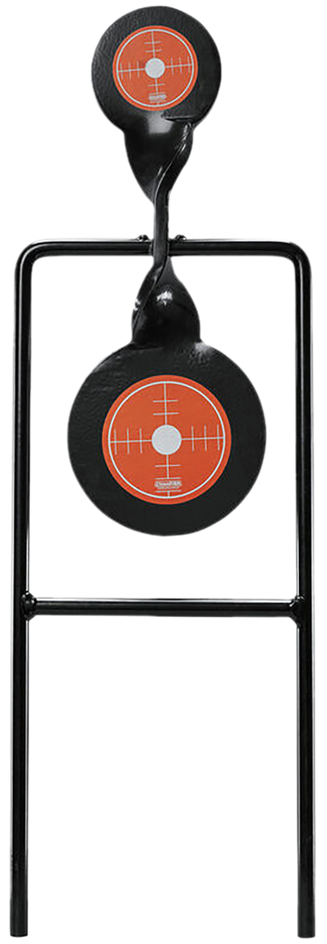 Champion Targets 40875 Gong Spinner Target 3" / 4.7" Black/Orange Steel Standing