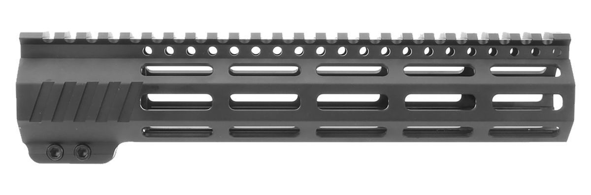 TacFire HG25-10 10" M-LOK Handguard Black Hardcoat Anodized 6061-T6 Aluminum Free Float for AR-15