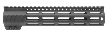 TacFire HG25-10 10" M-LOK Handguard Black Hardcoat Anodized 6061-T6 Aluminum Free Float for AR-15