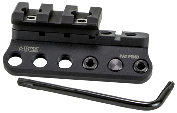 BCM BCMGunfighter 1913 Light Mount Modular KeyMod Black Aluminum