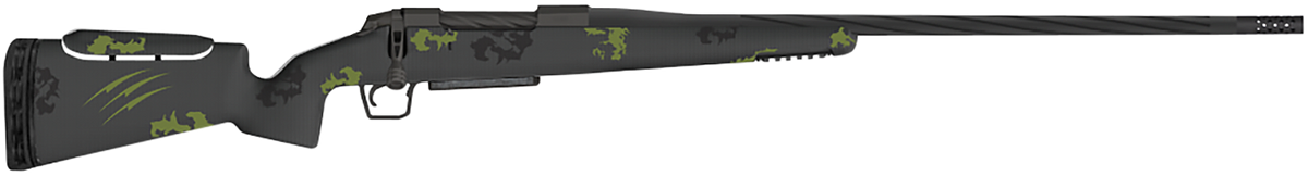 Fierce Firearms Twisted Rival XP 7mm PRC 20" 3+1 Bolt-Action Rifle - Black/Forest Camo