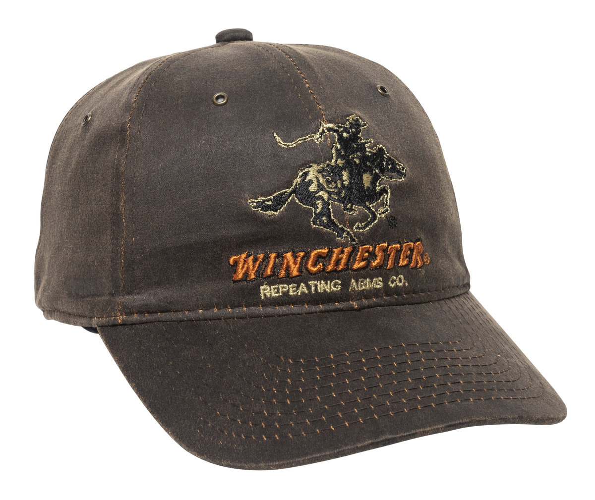 Outdoor Cap Winchester Cotton Dark Brown Unstructured OSFA