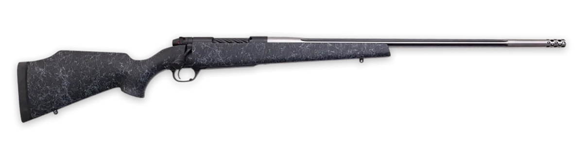 Weatherby Mark V Accumark 240 Wthby Mag 24" 4+1 Bolt Action Rifle - Graphite Black Cerakote