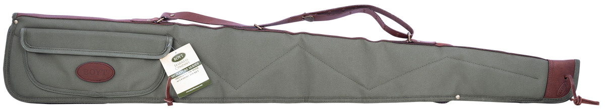 Boyt Harness Signature 50" Shotgun Case - Waxed Canvas OD Green