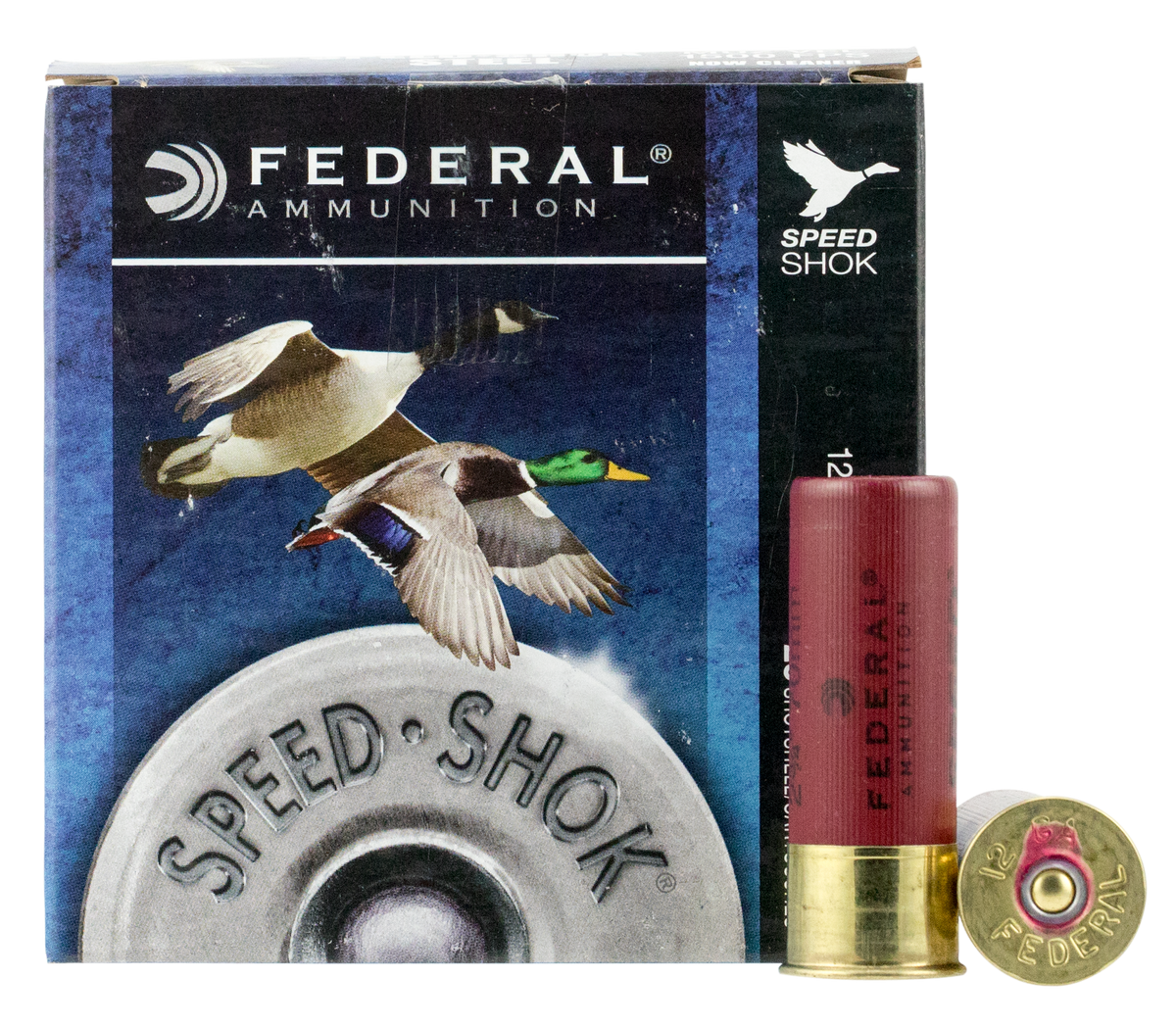 Federal Speed-Shok 12 Gauge 2.75" 1-1/8 oz 6 Shot 25 Rd - Box or Case