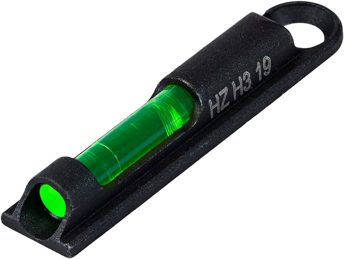Hiviz PMN301 LiteWave H3 CompSight Bead Replacement Shotgun Front Sight Green Tritium/Fiber Optic Black