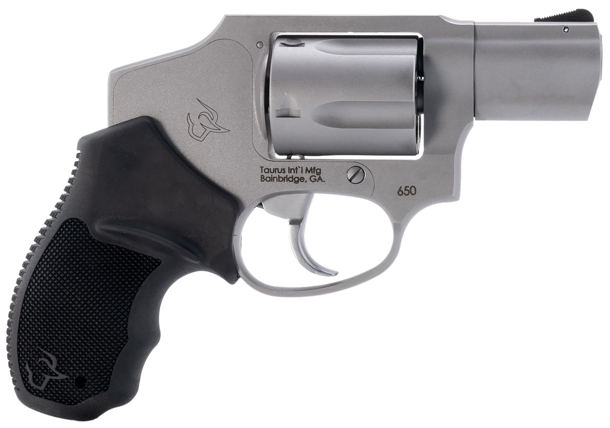 Taurus 650 357 Mag/38 Special +P 2" 5-Shot DAO Stainless Revolver