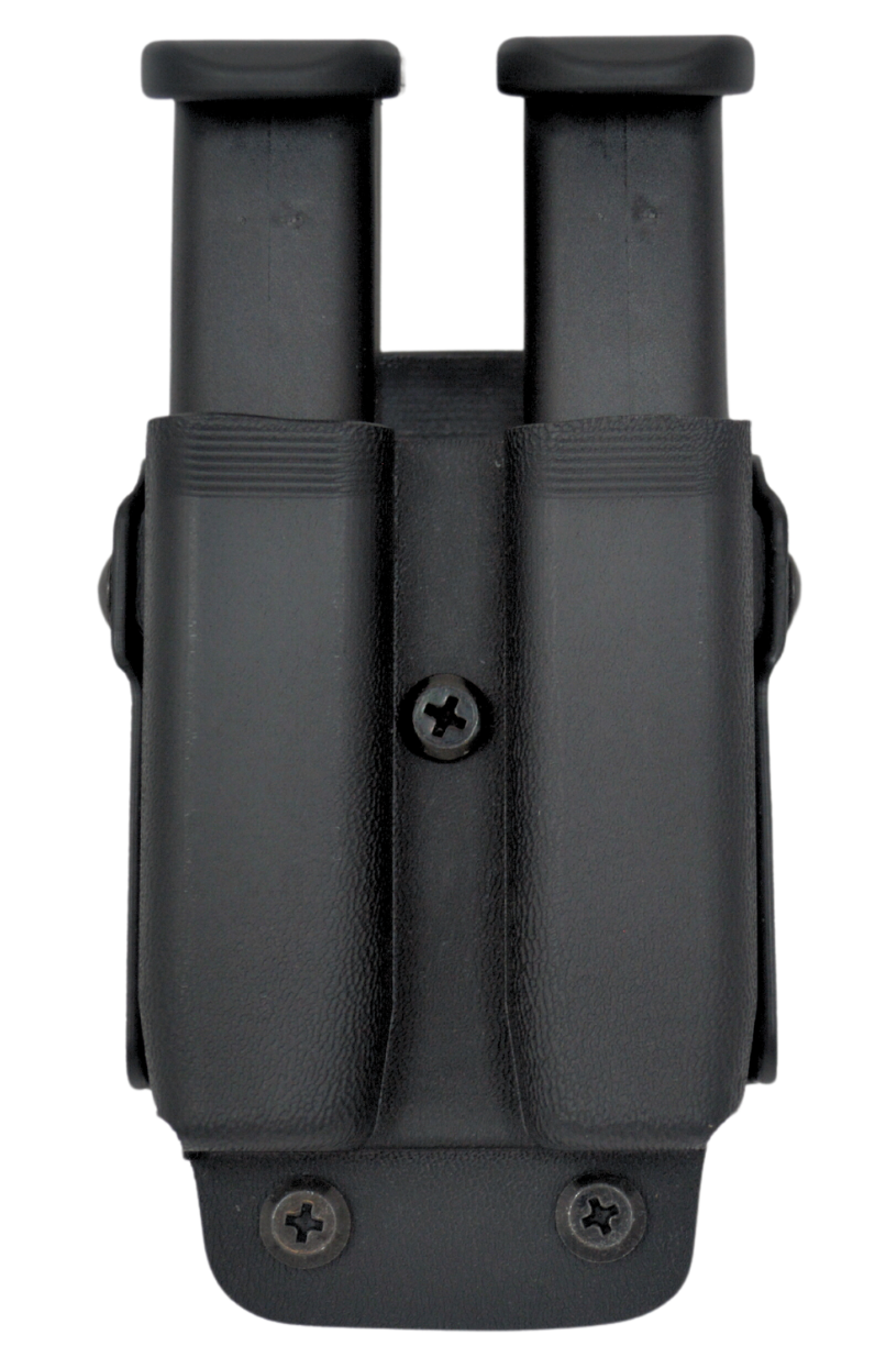 High Speed Gear 42P112BK Uniform Double Pistol Kydex Mag Pouch Black Size 1 - Fits Glock 9mm/.40 S&W/.357 Sig