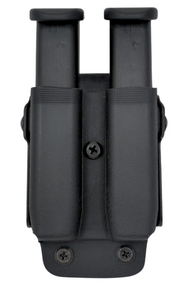 High Speed Gear 42P112BK Uniform Double Pistol Kydex Mag Pouch Black Size 1 - Fits Glock 9mm/.40 S&W/.357 Sig