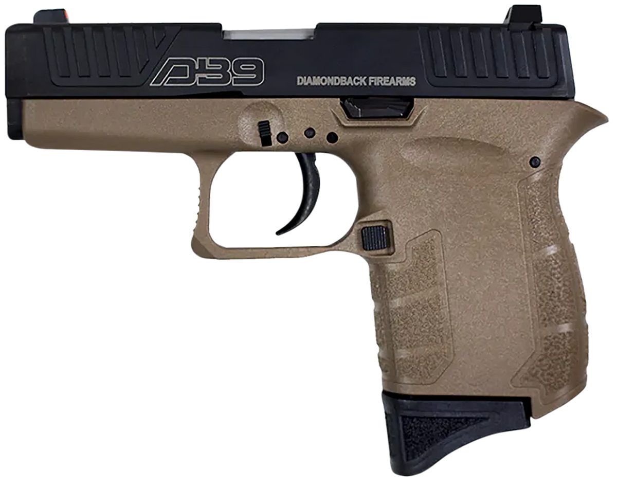 Diamondback DB0200P061 DB9 Gen4 Micro-Compact 9mm Luger 3.10" 6+1 Semi-Auto Pistol - Flat Dark Earth