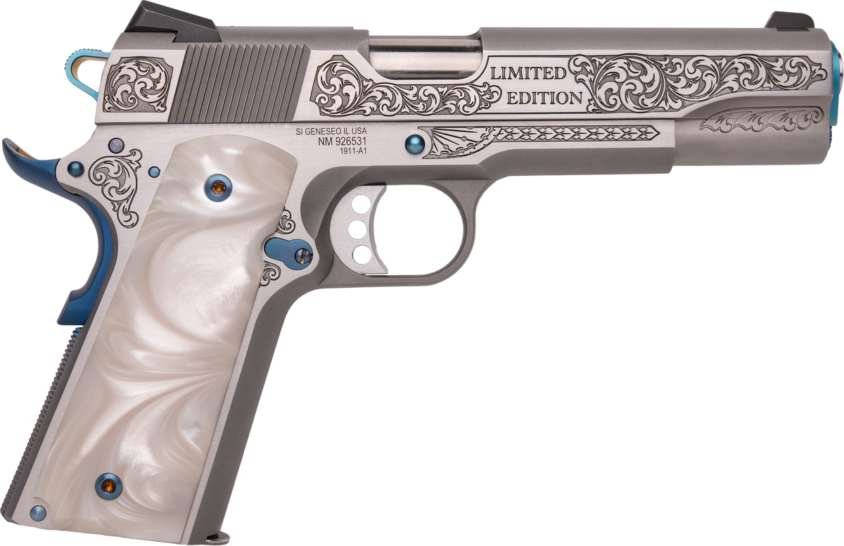 CNC Firearms Springfield 1911 Texas BBQ Limited Edition 45 ACP 5" 7+1 Semi-Auto Pistol