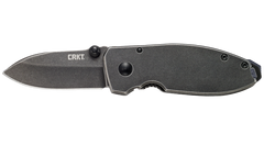 Columbia River Squid 2.16" Folding Drop Point Plain 8Cr13MoV Black Stonewash Frame Lock
