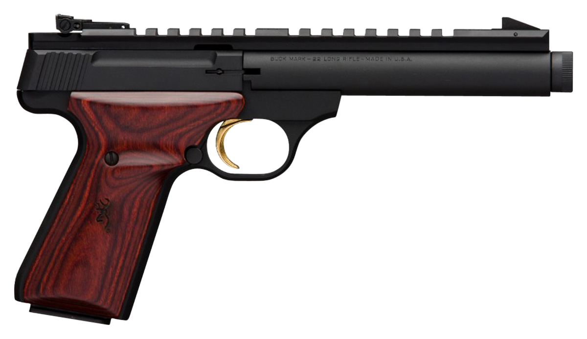 Browning Buck Mark Field Target SR 22 LR 5.50" 10+1 Semi-Auto Pistol