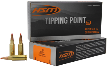 HSM Tipping Point Super Shock Tip 6mm ARC 95gr SST 20 Rd - Box or Case