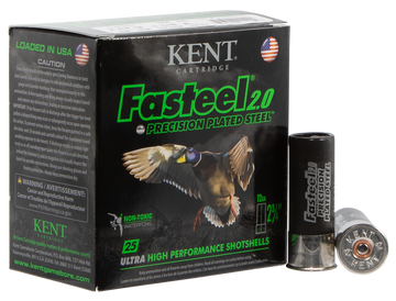 Kent Cartridge Fasteel 2.0 Waterfowl 12 Gauge 2.75" 1-1/16 oz 6 Shot - Box or Case