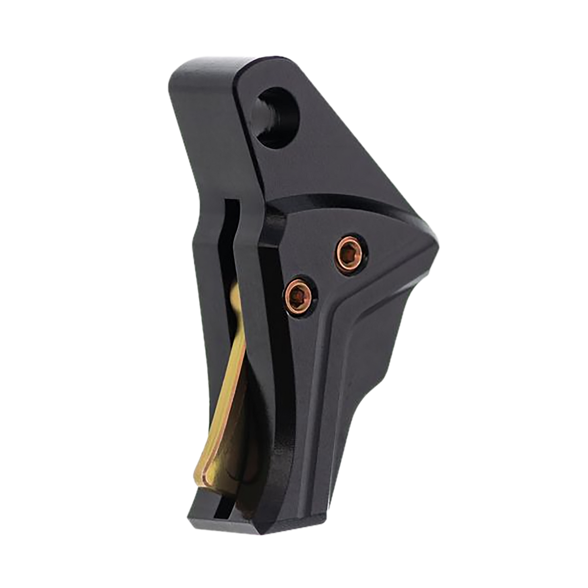 Tyrant CNC I.T.T.S Trigger Shoe for Glock Gen 5 - Black Anodized w/Gold Blade