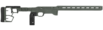 MDT ACC Premier Gen2 Chassis System Cerakote Charcoal Green - Ruger American Rimfire Right Hand