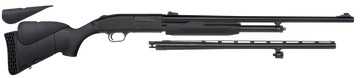 Mossberg 500 Bantam Combo 20 Gauge 5+1 Pump-Action Shotgun - 22" Vent Rib/24" Fully-Rifled Barrel Combo