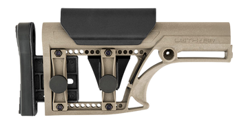 Luth-AR MBA-1F Fixed Buttstock AR-15/AR-10 FDE Glass-Filled Nylon