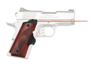 Crimson Trace LG-902 Lasergrips Master Series 1911 Compact Red Laser Rosewood