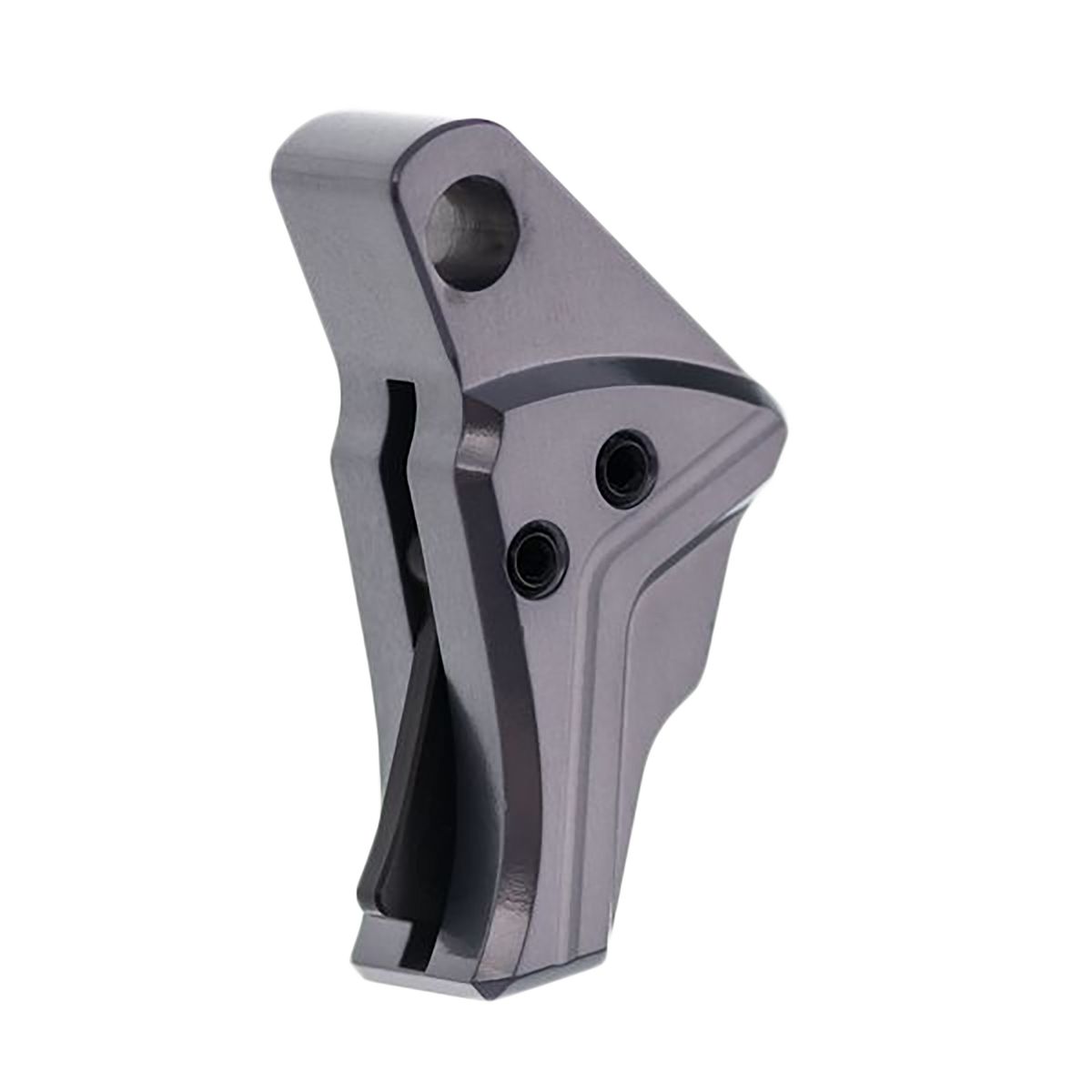 Tyrant CNC I.T.T.S Trigger Shoe for Glock Gen 5 - Grey/Black Aluminum