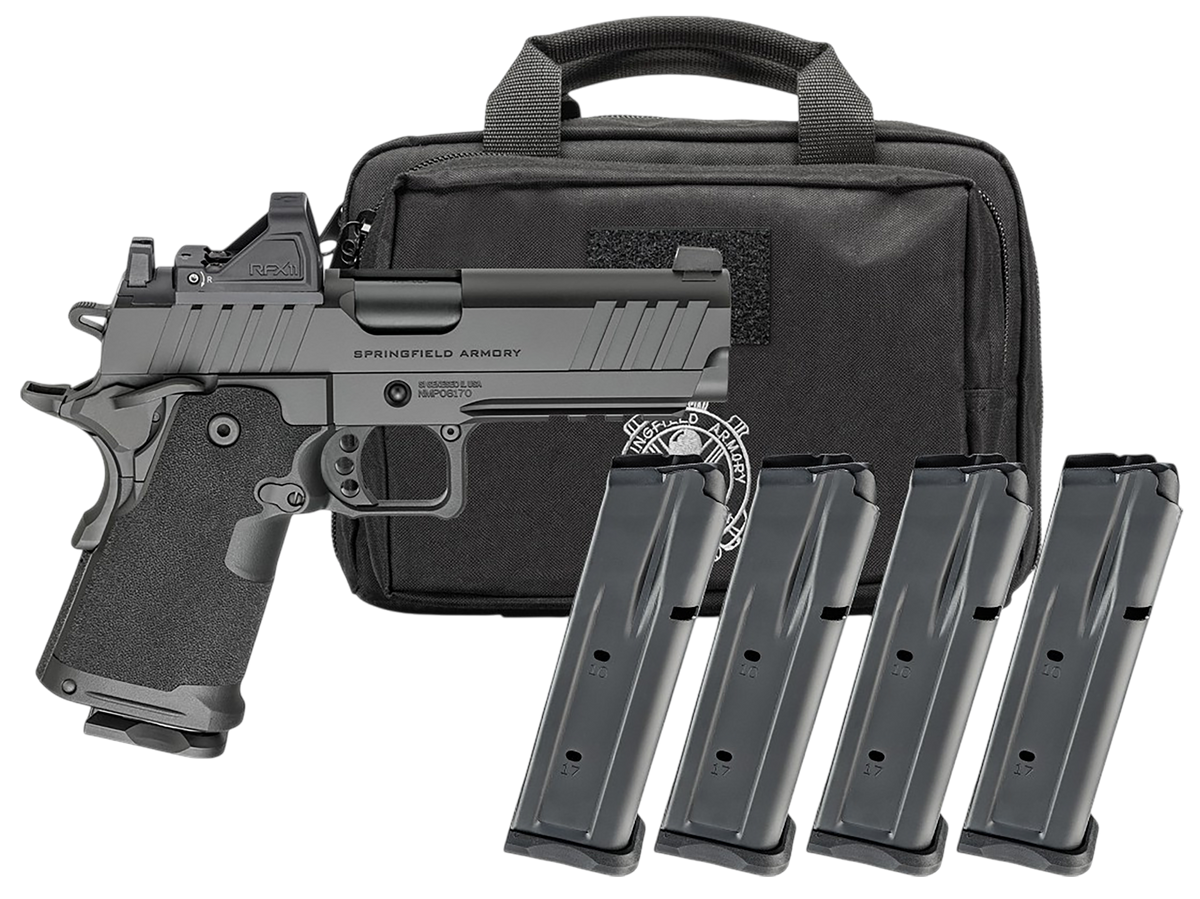 Springfield Armory 1911 DS Prodigy Compact AOS 9mm Luger 4.25" 15+1 Semi-Auto Pistol - Gear Pac