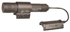 AimShot KT81067 Green Rifle Laser Kit 5mW 300-Yd Matte Anodized