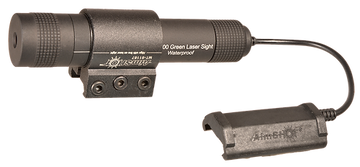 AimShot KT81067 Green Rifle Laser Kit 5mW 300-Yd Matte Anodized
