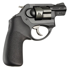 Hogue 78030 Tamer Black Rubber Cushion Grip - No Finger Grooves for Ruger LCR/LCRx