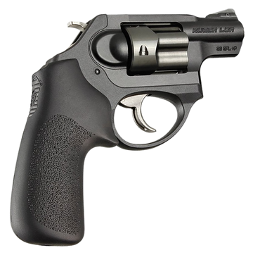 Hogue 78030 Tamer Black Rubber Cushion Grip - No Finger Grooves for Ruger LCR/LCRx