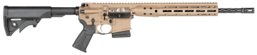 LWRC Individual Carbine ICDIR5CK16MLCAC CA Compliant 5.56 NATO 16.1" 10+1 Semi-Auto AR-15 Rifle - FDE