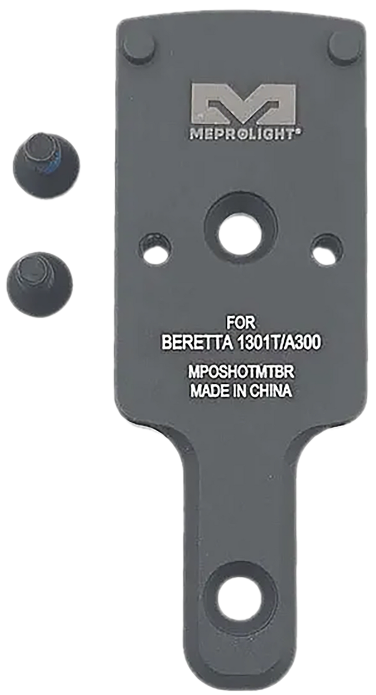 Meprolight USA RMR Shotgun Optic Plate Beretta 1301T/A300 Matte Black Aluminum