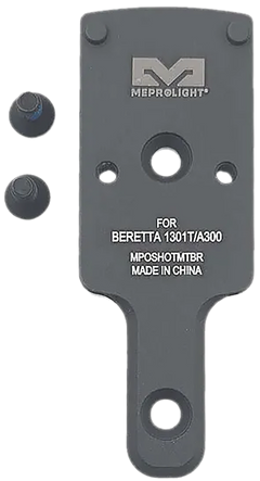 Meprolight USA RMR Shotgun Optic Plate Beretta 1301T/A300 Matte Black Aluminum