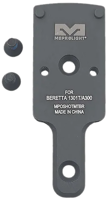 Meprolight USA RMR Shotgun Optic Plate Beretta 1301T/A300 Matte Black Aluminum
