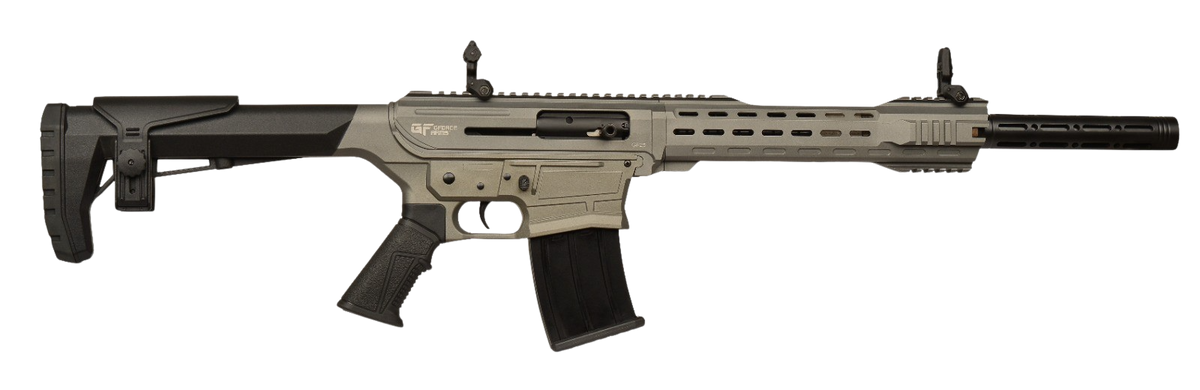 GForce Arms GF25 12 Gauge 3" 5+1 20" Semi-Auto Shotgun - Tungsten Cerakote