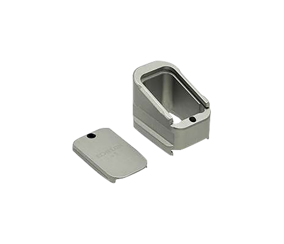 Shield Arms Springfield Echelon +5 Magazine Extension 9mm Luger 5rd - Gray Anodized Aluminum